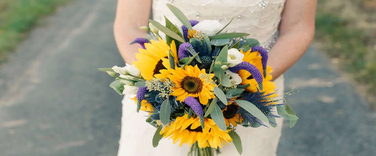 Mariage sous le Soleil avec le Tournesol