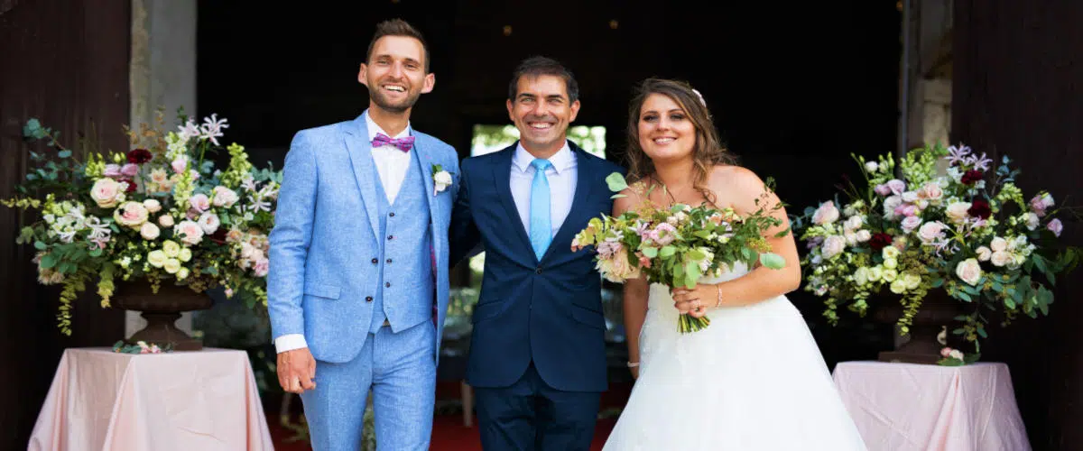 Sébastien, Secular Ceremonial Officiant, Center Val de Loire Region